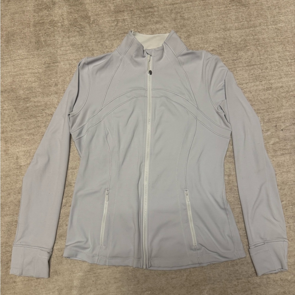 Lululemon Define Jacket *Nulu Heathered Core Ultra Light Grey 14